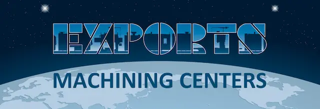 Image of machining center exports from 2002 to 2021